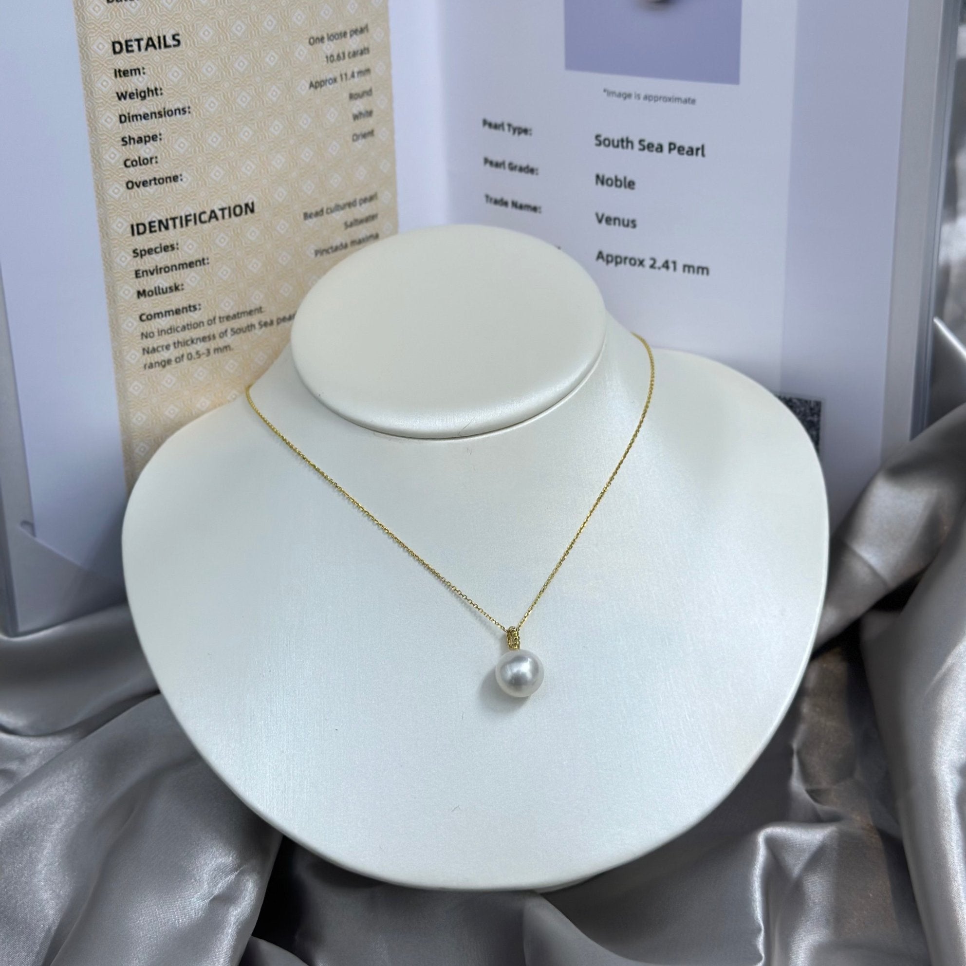 Venus Noble South Sea Pearl Necklace