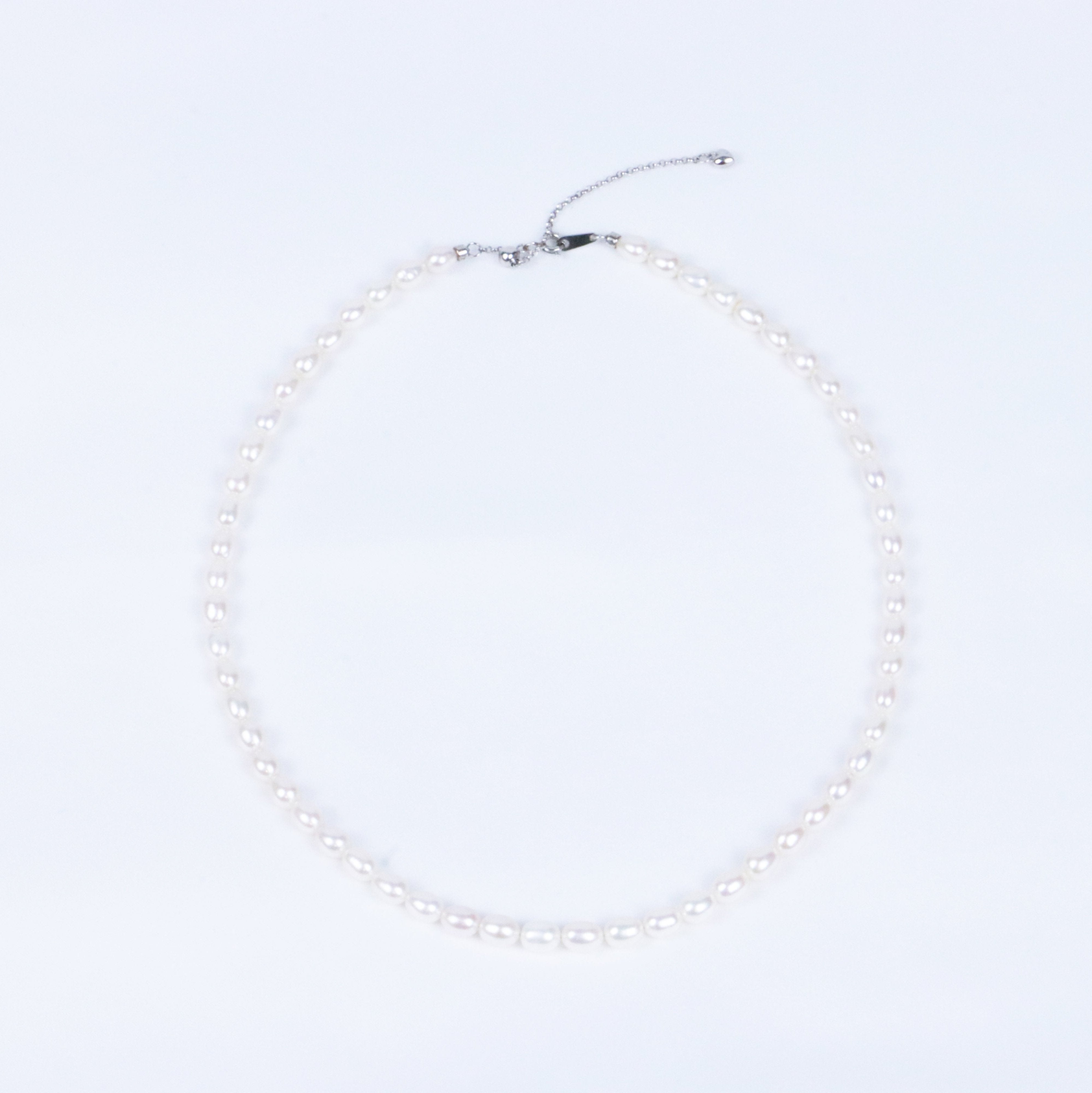 Rice Shape Pearl Strand