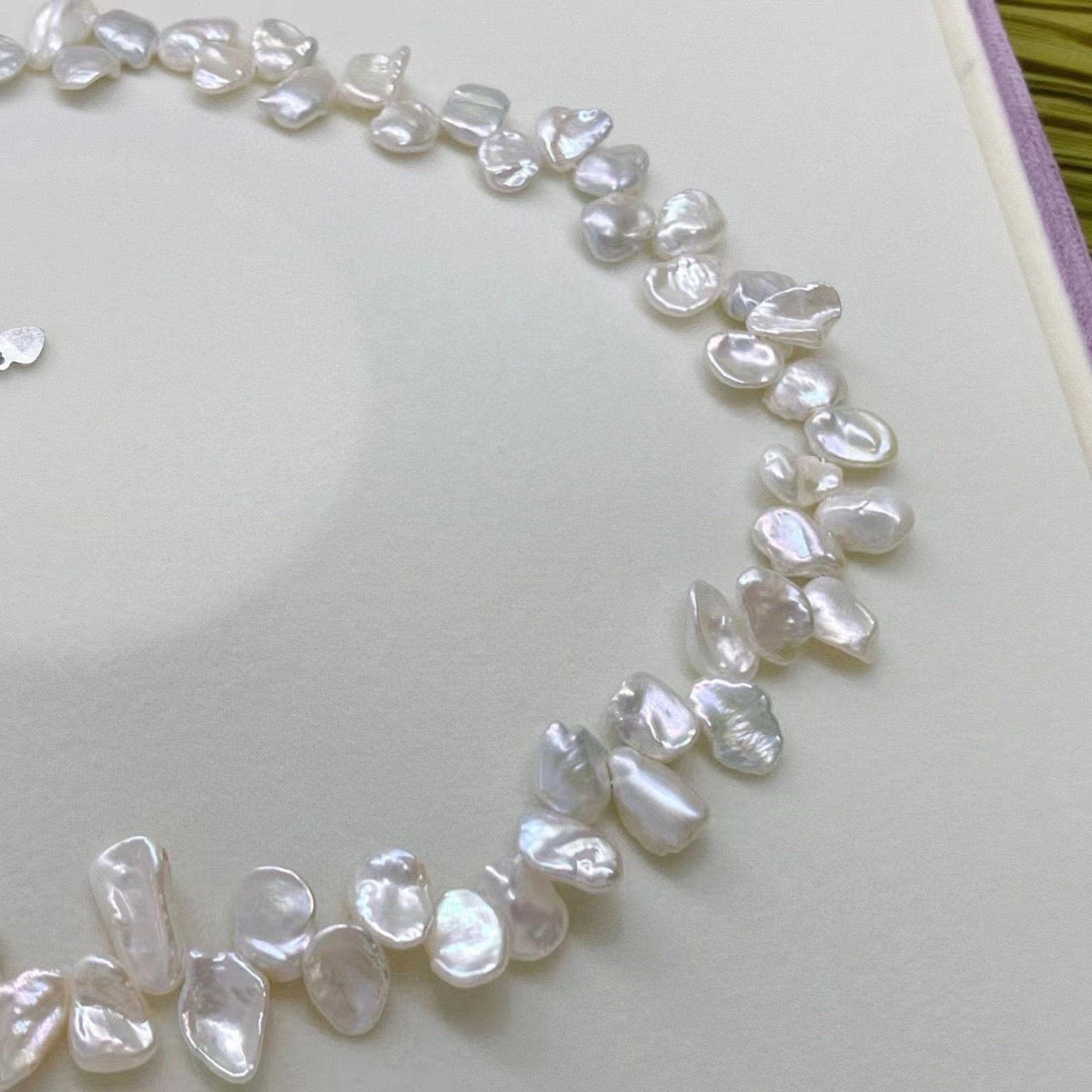 Freshwater Baroque Flower Necklace