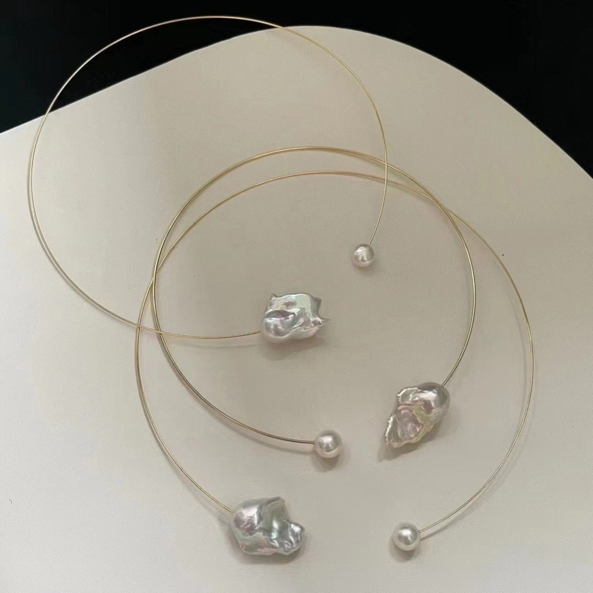 Ocean Breeze Open Collar Necklace