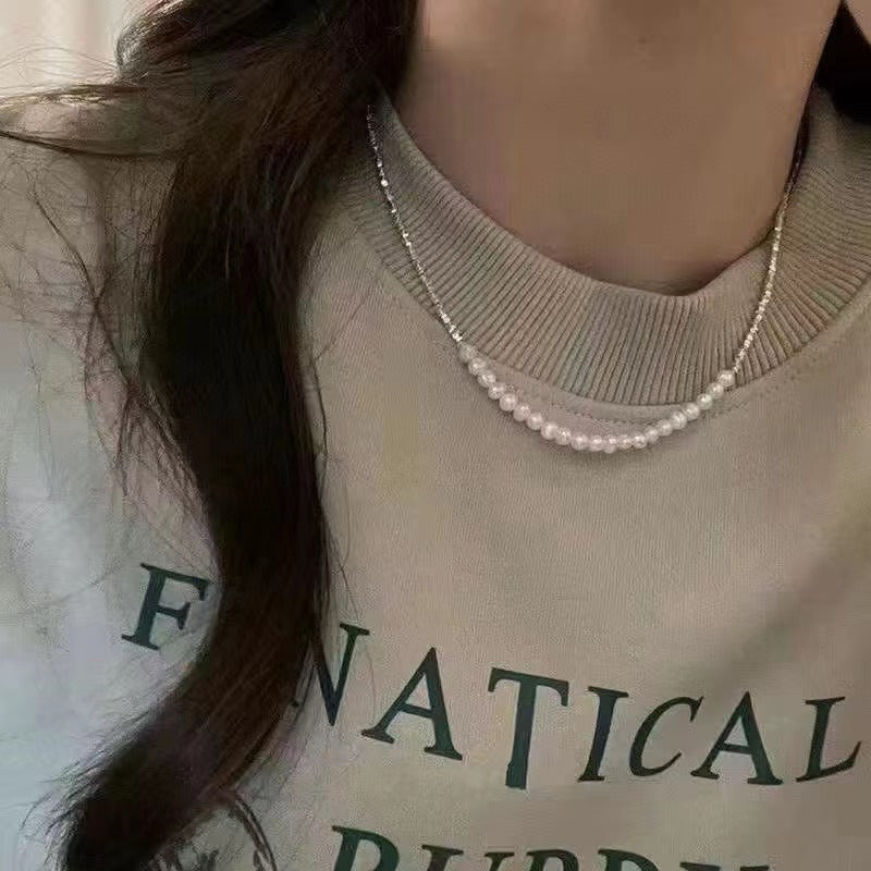 Elegance Dewdrop Freshwater Pearl Necklace