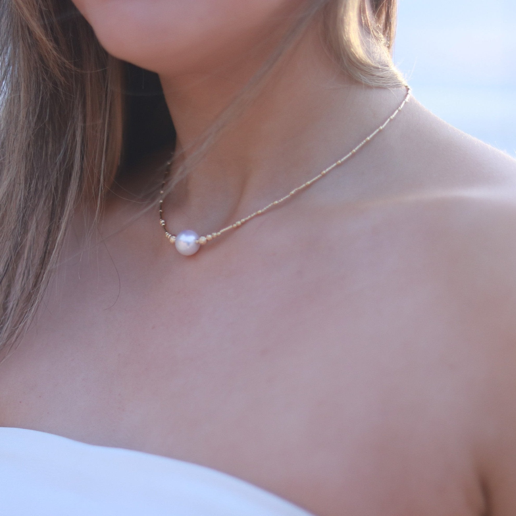 18k Gold Celestial Necklace