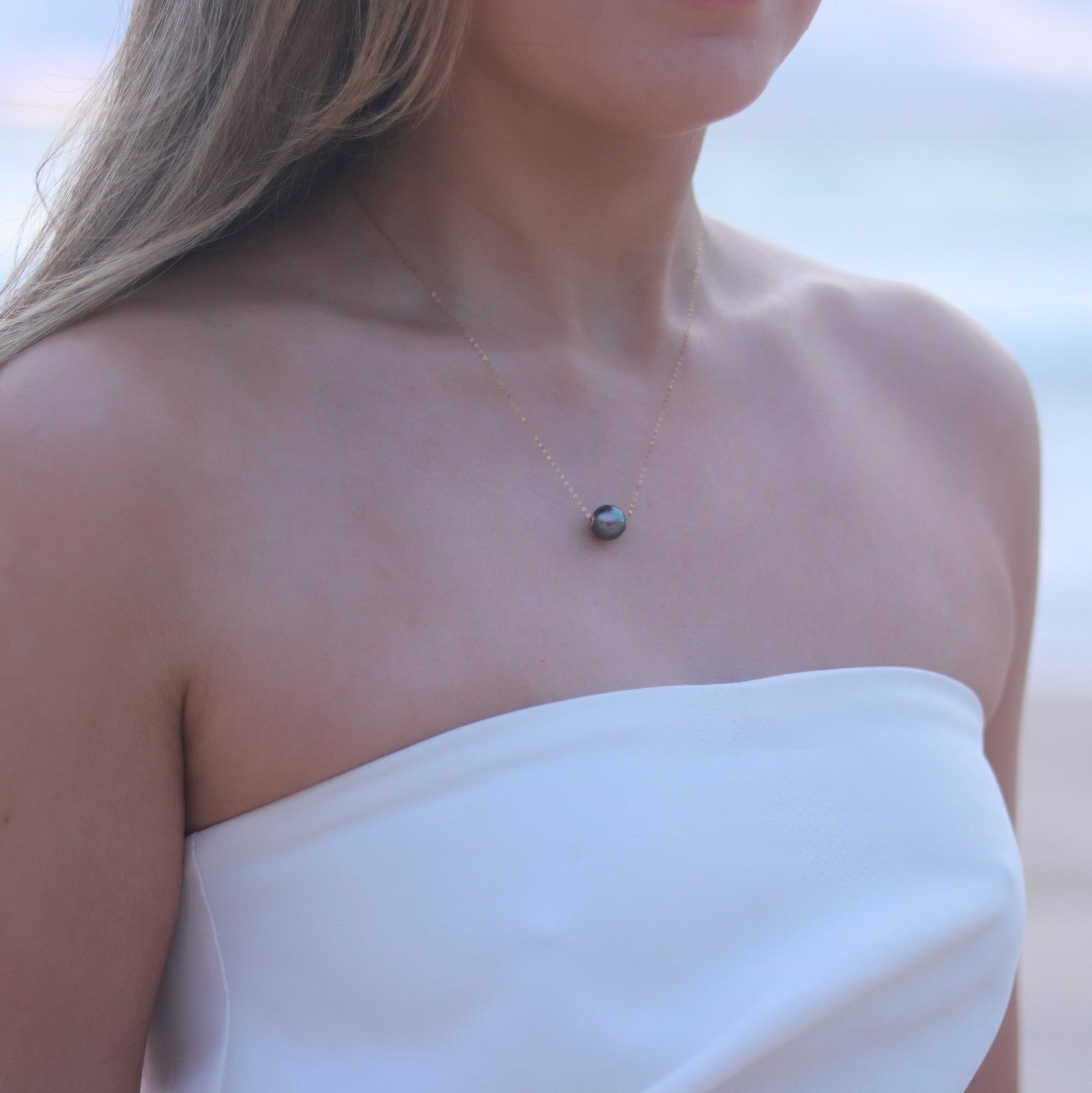 Tahitian Pearl Solitaire Pendant