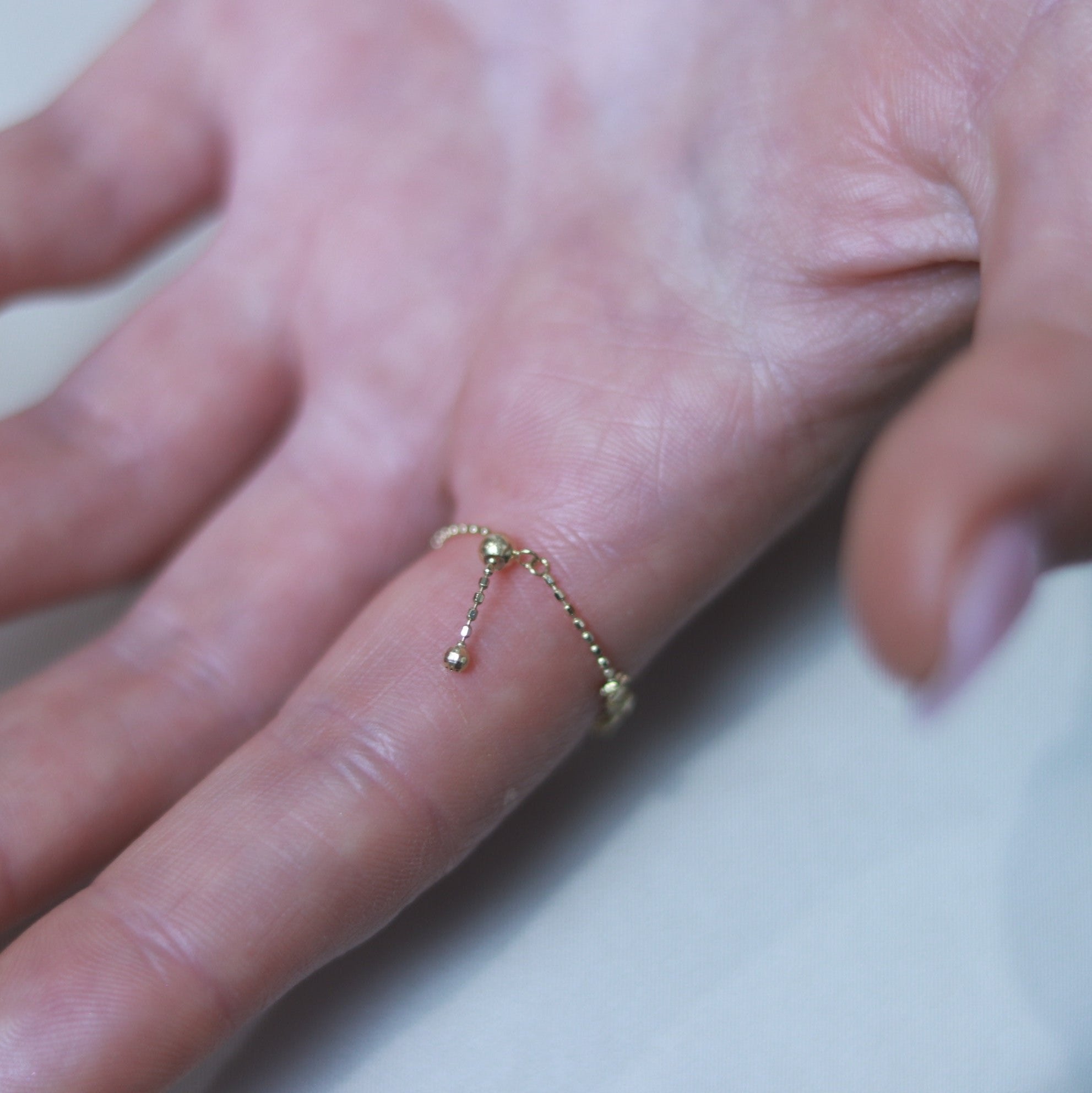 Pull-Out Ring with Akoya Pearl