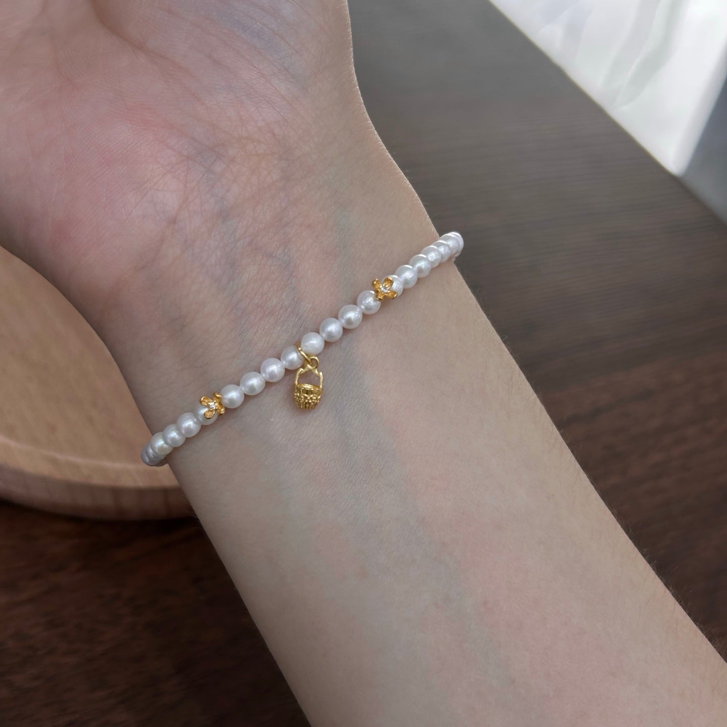 Vintage Oriental Baby Pearl Set