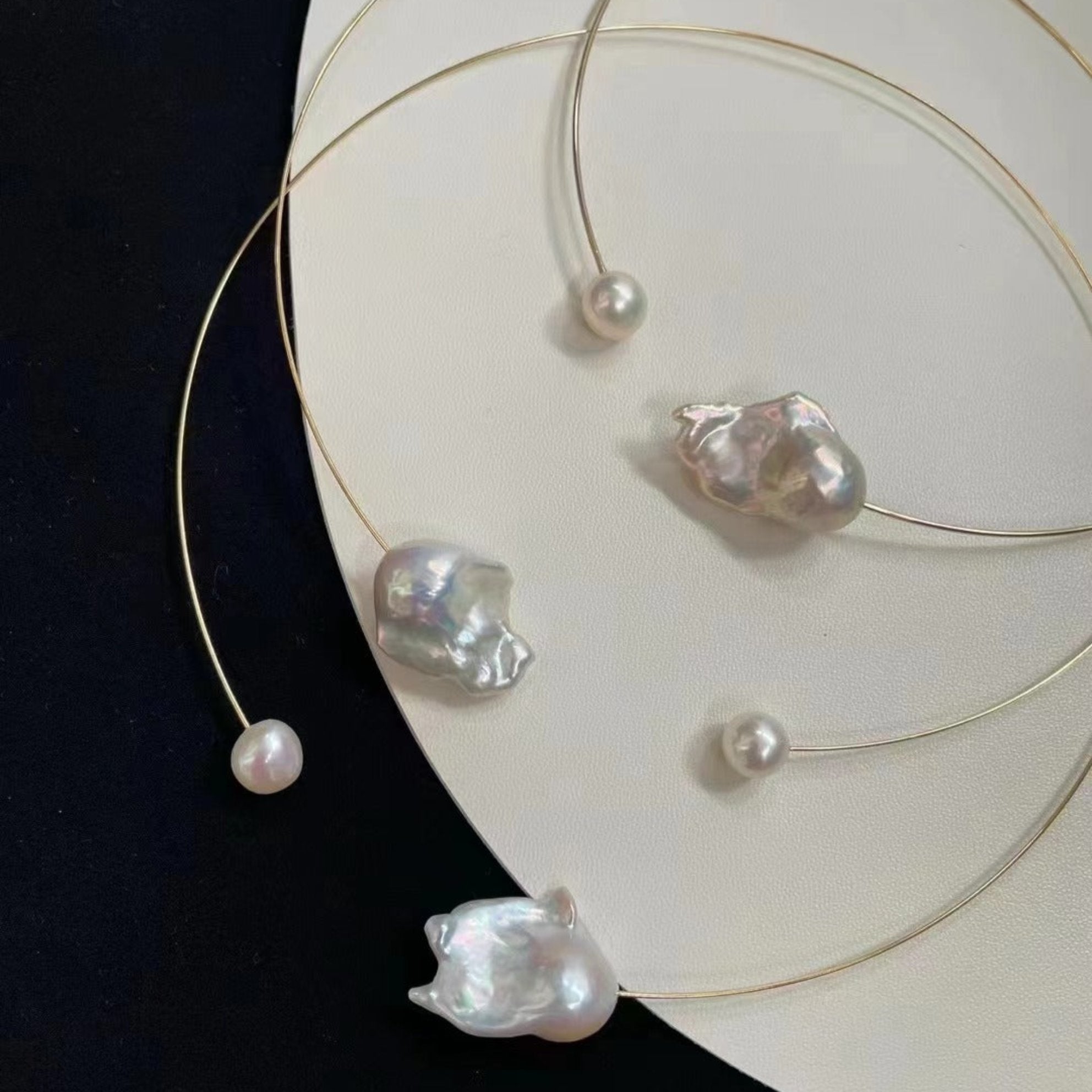 Ocean Breeze Open Collar Necklace