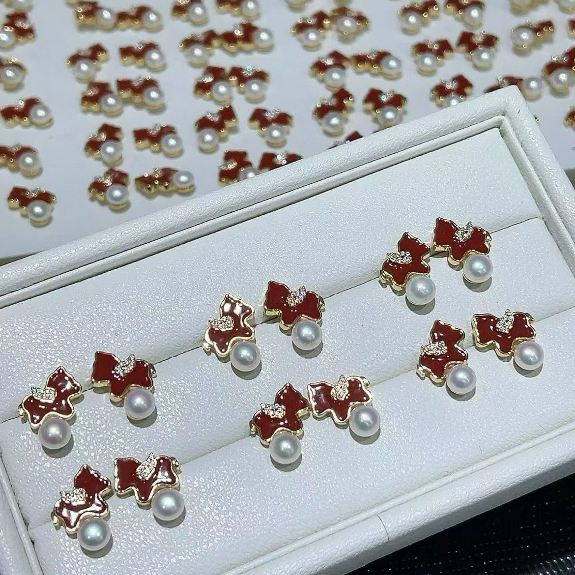Year of the Horse Lucky Pearl Studs