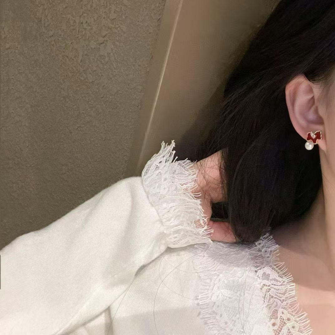 Year of the Horse Lucky Pearl Studs