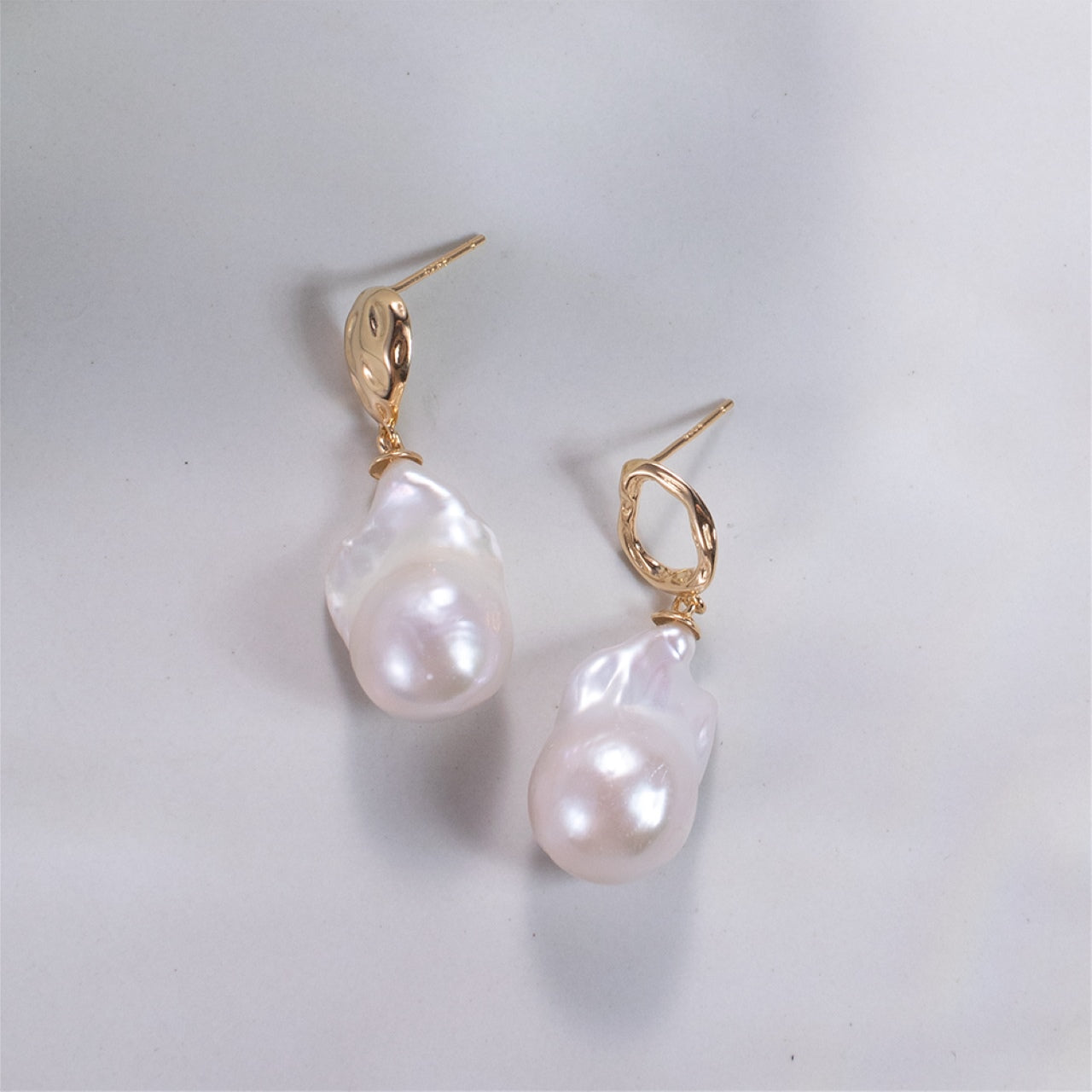 Baroque Pearl Drop Earrings